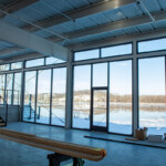 View of the Hudson River in Winter